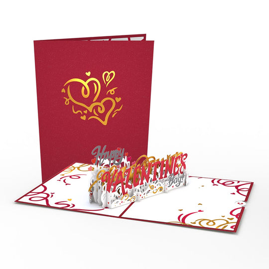 Red Rose Valentine’s Day Bundle Card